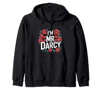 Womens Bookish Valentines Day I'm Mr Darcy is My Valentine Sweat à Capuche