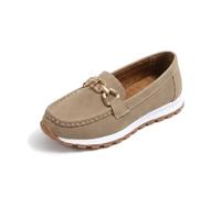Women's Casual Loafers Comfortable Orthopedic Sneakers for Women Comfortable Round Toe Slip on Business Office Flats Shoe Criss Cross Metallic Chain Embellished Loafers (Khaki,40)