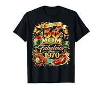 Womens Chapter 56 Mom Fabulous Since 1970 56th Birthday T-Shirt