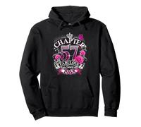 Womens Chapter 57 Fabulous Since 1968 57th Birthday Design Sweat à Capuche