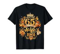 Womens Chapter 65 Fabulous Since 1961 65th Birthday Wife T-Shirt