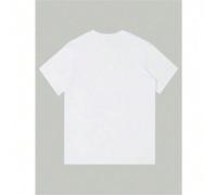 Women's Chic Ombre Heart Pattern T-Shirt - Soft Polyester & Elastane Blend, Crew Neck, Short Sleeve Vintage-Inspired Machine Washable Perfect for Summer TEE - Graphic Tees Women CONFORT - Ce t-shirt e