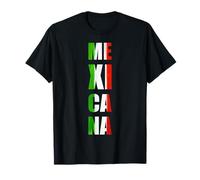 Womens Chingona Badass Latina Hispanic Heritage Mexicana T-Shirt
