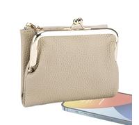 Womens Coin Purse, Portable PU Wallet, Travel Purse with Zipper Closure, Leather Accessory, Compact Wallet with Multi Function Use, Accessory for Mom Wife Birthday Card Cash Jewelry Daily Car Outdoor