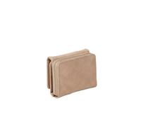Women's Compact Short Wallet - Élégant PU Leather Card Holder for Work & Business, Kaki, Taglia Unica