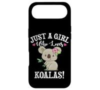 Womens Cute Cartoon Funny Girl Who Loves Koala Bears Lover Coque pour iPhone Air