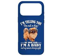 Womens Cute Mom Says I'm A Baby Pekingese Lover Coque pour iPhone 17 Pro Max