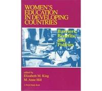 Women's Education in Developing Countries Elizabeth M. King (Auteur)