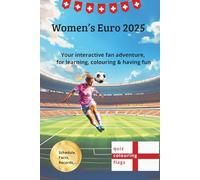 Women's EURO 2025: Your interactive fan adventure for learning & colouring with match schedule, flags, records, quiz and facts.