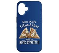 Womens Fantasy Romantasy Book Lover Date with Book Boyfriend Coque pour iPhone 16