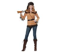 Women's Frontier Lady Fancy Dress Costume Medium