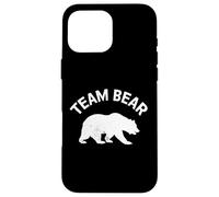 Womens Girls Choose The Bear Team Bear Coque pour iPhone 16 Pro Max