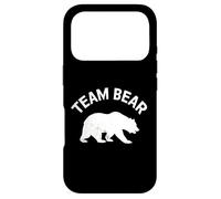 Womens Girls Choose The Bear Team Bear Coque pour iPhone 17 Pro