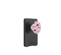 Womens Girls Cute Bamboo & Pink Polka Dot Baby Panda Lover PopSockets PopWallet pour MagSafe