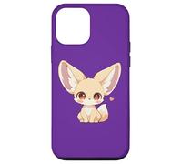 Womens Girls Kids Anime Chibi Kawaii Fennec Fox Lover Coque pour iPhone 12 Mini