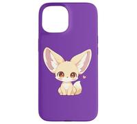 Womens Girls Kids Anime Chibi Kawaii Fennec Fox Lover Coque pour iPhone 15