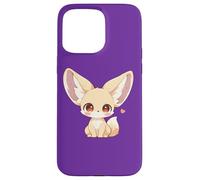 Womens Girls Kids Anime Chibi Kawaii Fennec Fox Lover Coque pour iPhone 15 Pro Max