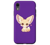 Womens Girls Kids Anime Chibi Kawaii Fennec Fox Lover Coque pour iPhone XR