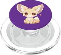 Womens Girls Kids Anime Chibi Kawaii Fennec Fox Lover PopSockets PopGrip pour MagSafe