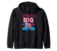 Women's Girls Kids Cool I'm Going to Be A Big Sister Graphic Sweat à Capuche