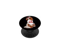 Womens Girls Love I Heart Mom Cavalier King Charles Spaniel PopSockets PopGrip Adhésif