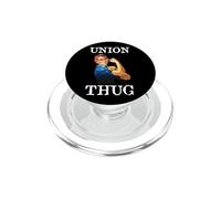 Womens Girls Rosie The Riveter Pro Union Thug PopSockets PopGrip pour MagSafe
