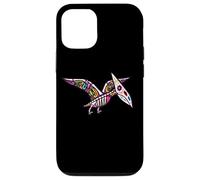 Womens Girls Sugar Skull Muertos Pterodactyl Pterosaur Lover Coque pour iPhone 12/12 Pro