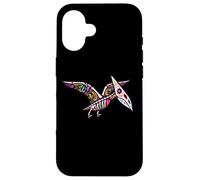 Womens Girls Sugar Skull Muertos Pterodactyl Pterosaur Lover Coque pour iPhone 16