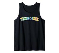 Women's Girls Tennessee Multicolor Tropical Floral Print Débardeur