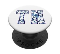 Women's Girls Tennessee Vintage Wildflowers Graphic Print PopSockets PopGrip Adhésif