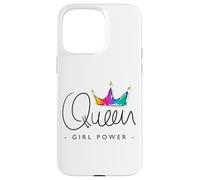 Women's Girls World Queen Graphic Design Tshirt, Queen Style Coque pour iPhone 15 Pro Max