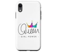 Women's Girls World Queen Graphic Design Tshirt, Queen Style Coque pour iPhone XR