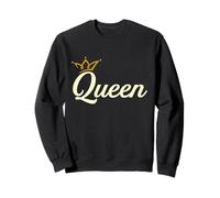 Women's Girls World Queen Style Illustration Graphic Design Sweatshirt