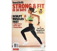 Women's Health Strong & Fit 39 Days Magazine Issue 6 Sculpt Muscles Fast