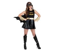 Women's Heroic Batgirl Fancy Dress Costume X-Large