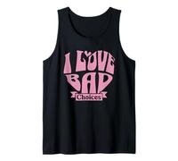 Womens I Love Bad Choices Ironic Heart Débardeur