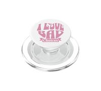 Womens I Love Bad Choices Ironic Heart PopSockets PopGrip pour MagSafe