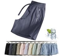 Women's Ice Silk Quick Drying Stretch Shorts,Breathable Casual Drawstring Beach Shorts,Running Athletic Shorts