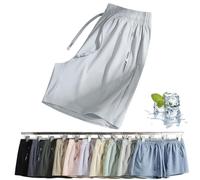 Women's Ice Silk Quick Drying Stretch Shorts,Breathable Casual Drawstring Beach Shorts,Running Athletic Shorts