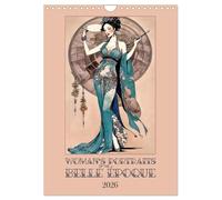 Women's Images of the Belle Époque (Wall Calendar 2026 DIN A4 portrait), CALVENDO 12 Month Wall Calendar: Elegant Women in Ornate Graphics