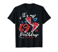 Womens It’s My 69th Birthday Sneakers Est 1957 69 Years Old T-Shirt