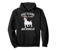 Womens Just A Girl Who Loves Jack Russell Terriers Lover Sweat à Capuche