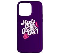 Womens Kickboxer Boxing: Heels Off, Gloves on Coque pour iPhone 15 Pro Max