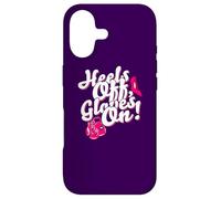 Womens Kickboxer Boxing: Heels Off, Gloves on Coque pour iPhone 17