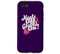 Womens Kickboxer Boxing: Heels Off, Gloves on Coque pour iPhone SE (2020) / 7/8