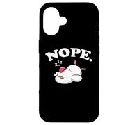 Womens Kids Boys Funny Hen Kawaii Nope Chicken Lover Coque pour iPhone 16