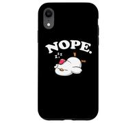 Womens Kids Boys Funny Hen Kawaii Nope Chicken Lover Coque pour iPhone XR