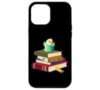 Womens Kids Girls Reading Books Happy Parakeet Lover Coque pour iPhone 12 Pro Max