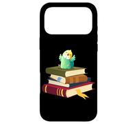 Womens Kids Girls Reading Books Happy Parakeet Lover Coque pour iPhone 17 Pro Max