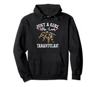 Womens Kids Spider Art Girl Who Loves Tarantula Lover Sweat à Capuche